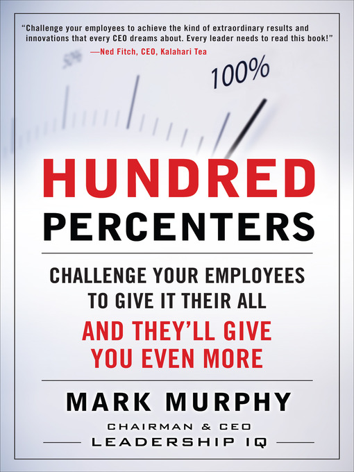 Title details for Hundred Percenters by Mark Murphy - Available